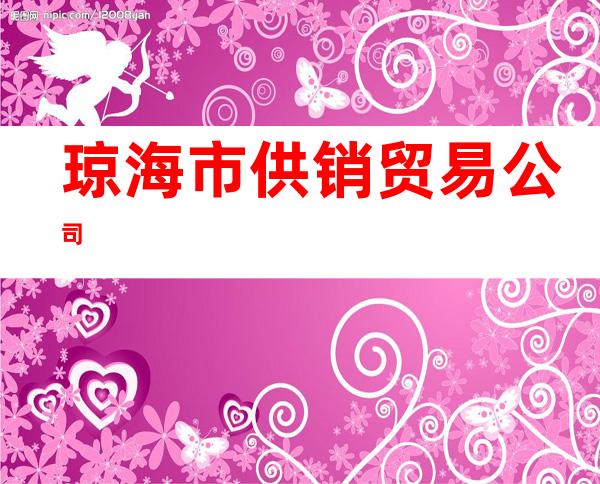 琼海市供销贸易公司